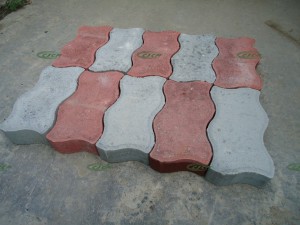 Камень плитка "Волна" (цветная) - Изготовление и продажа железобетонных изделий ООО "СЗСМ"